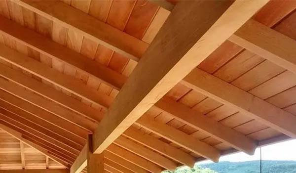 caibro de madeira para telhado