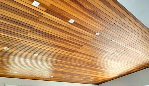 forro de madeira cedrinho mesclado