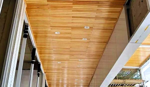 forro ripado de cumaru e tauari