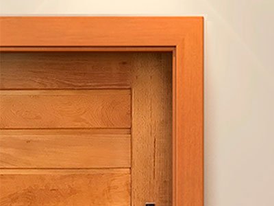 madeira para batente e guarnição de porta de madeira